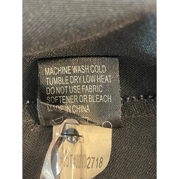 Tact Squad 8002 Men's Polyester Long Sleeved uniform shirt Black XL 17-17.5 - Picture 10 of 12